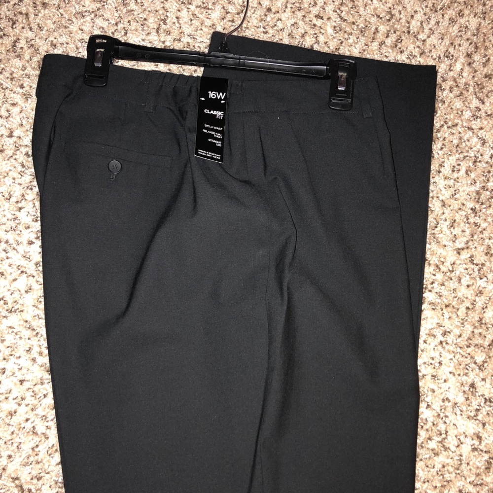Jones New York 16w black trousers
